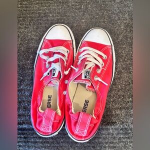 Red converse